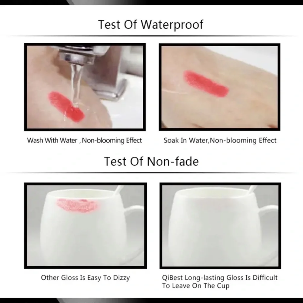 QiBest Soft‎ Matte Lip Cream Color #27 NEW